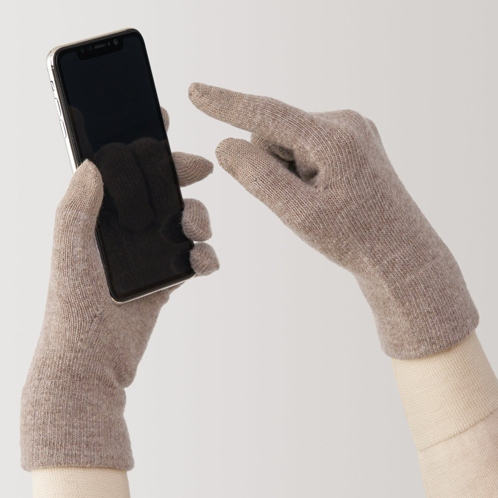 Wool Blend Touchscreen Gloves