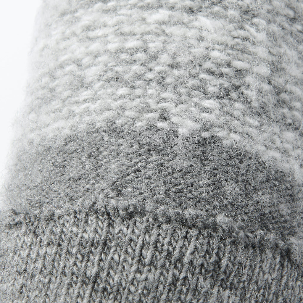 Wool Blend Patterned Touchscreen Gloves