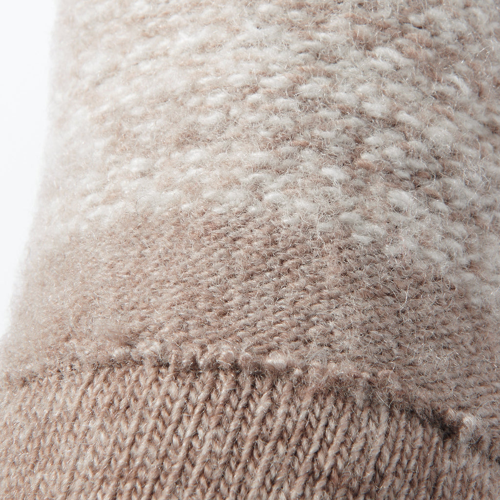 Wool Blend Patterned Touchscreen Gloves