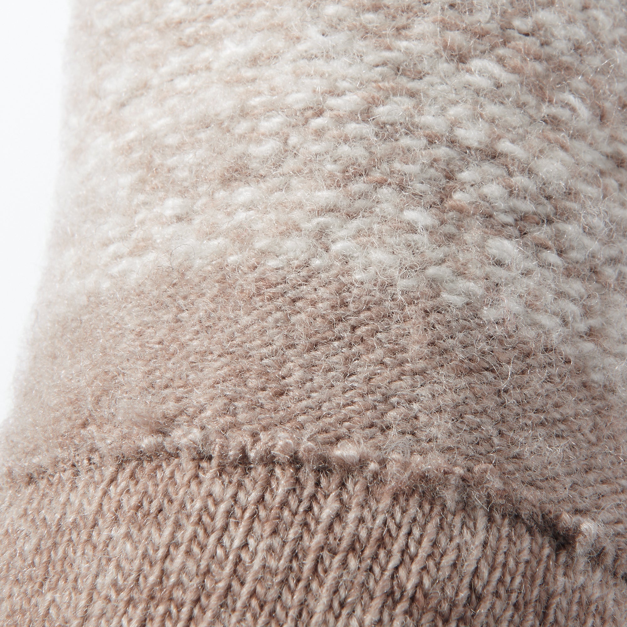 Wool Blend Patterned Touchscreen Gloves