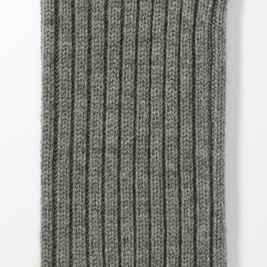 Wool Rib Knit Arm Warmers