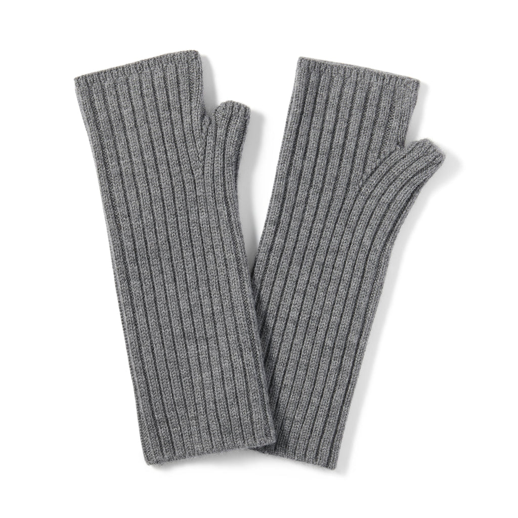 Wool Rib Knit Arm Warmers
