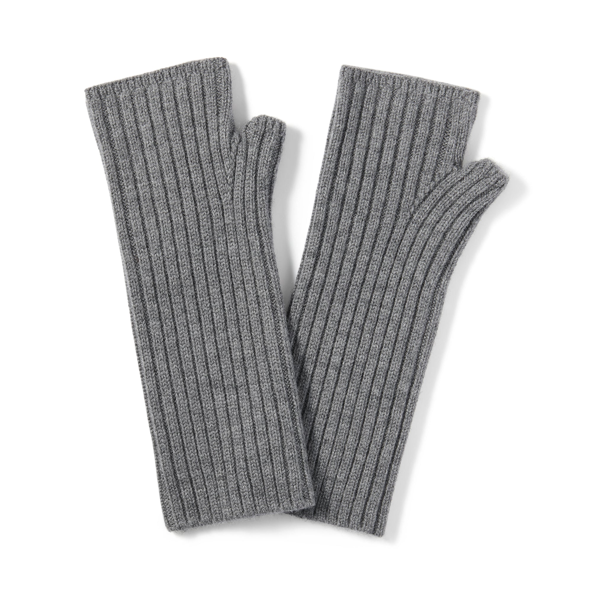 Wool Rib Knit Arm Warmers