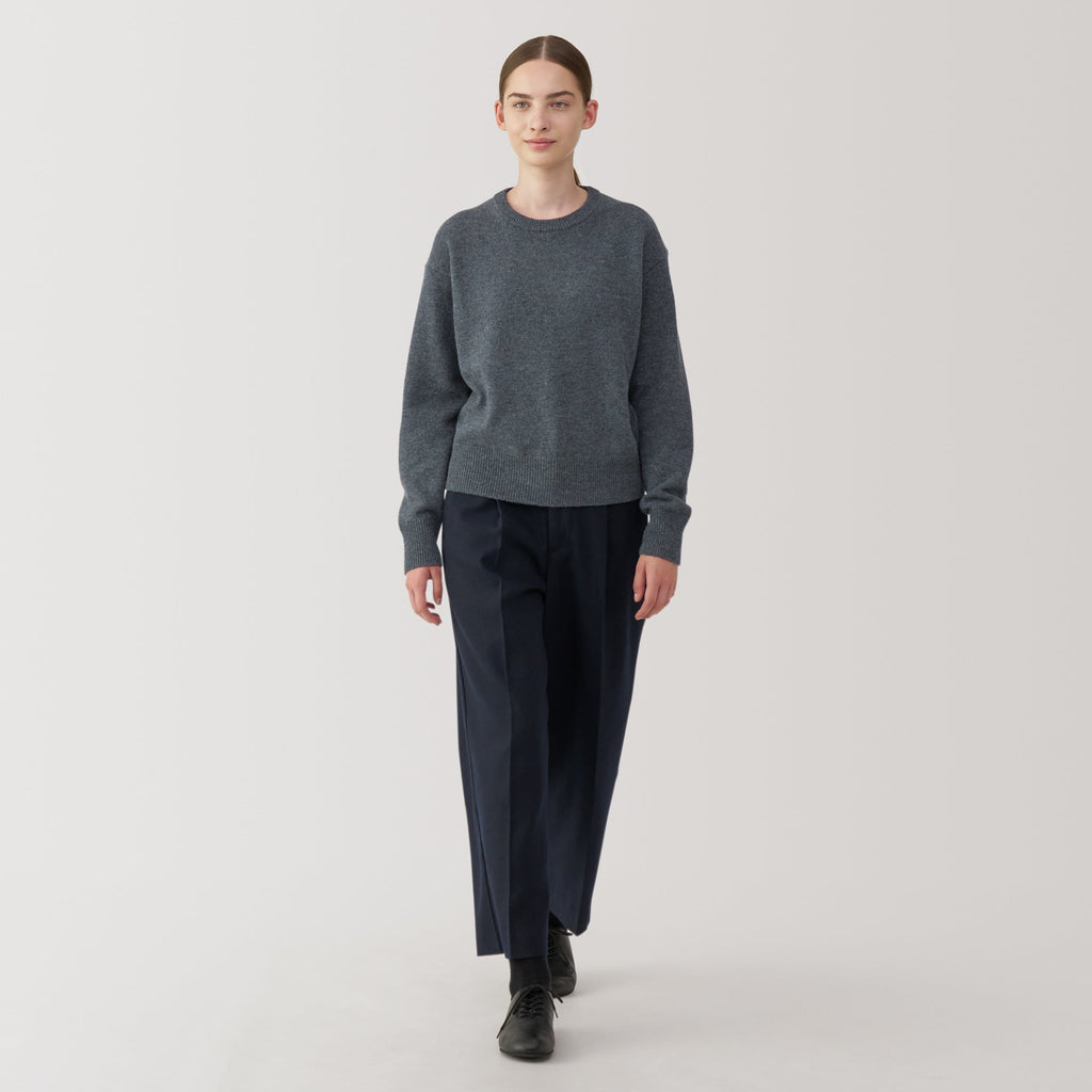 Women's Washable Mid-Gauge Crewneck Sweater