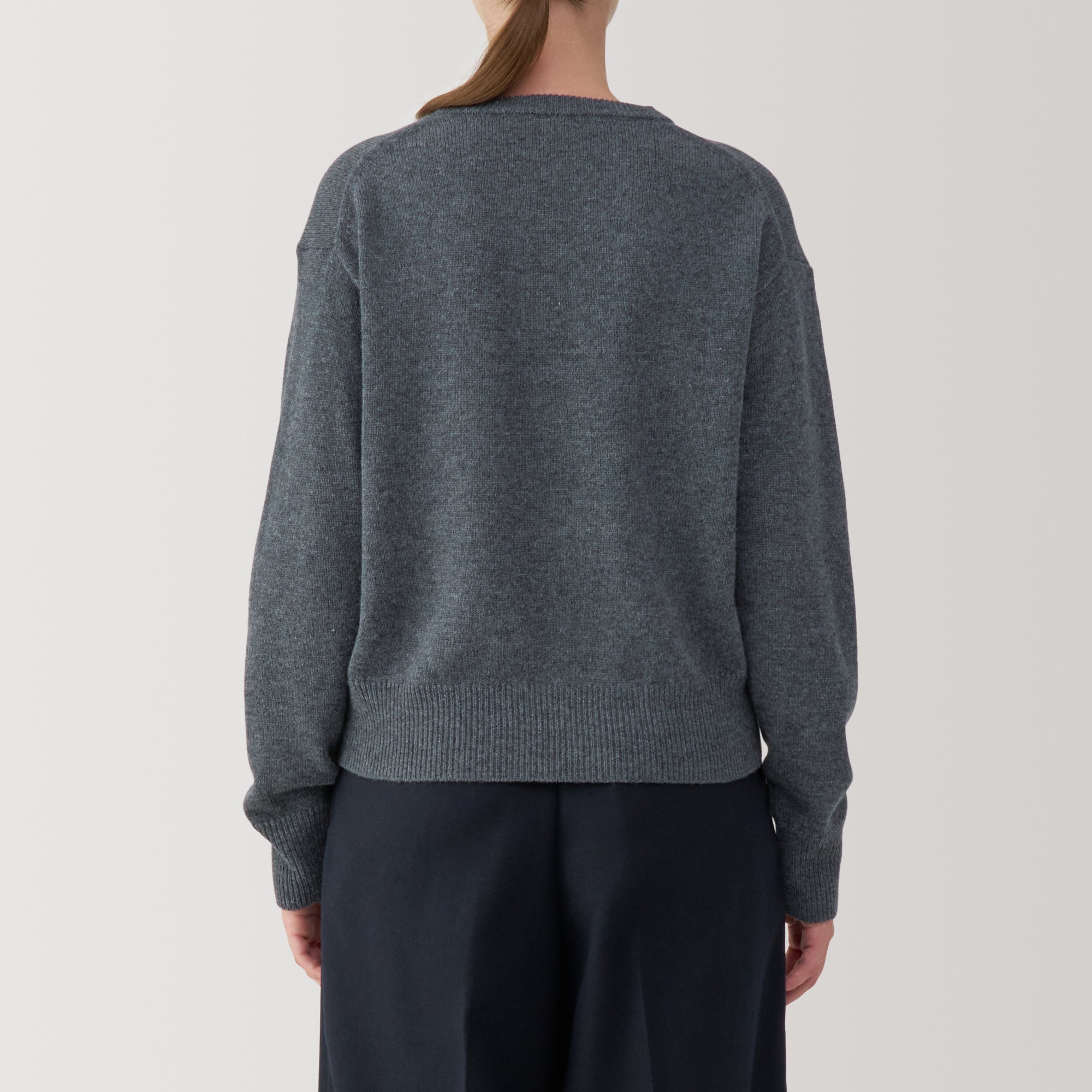 Women's Washable Mid-Gauge Crewneck Sweater
