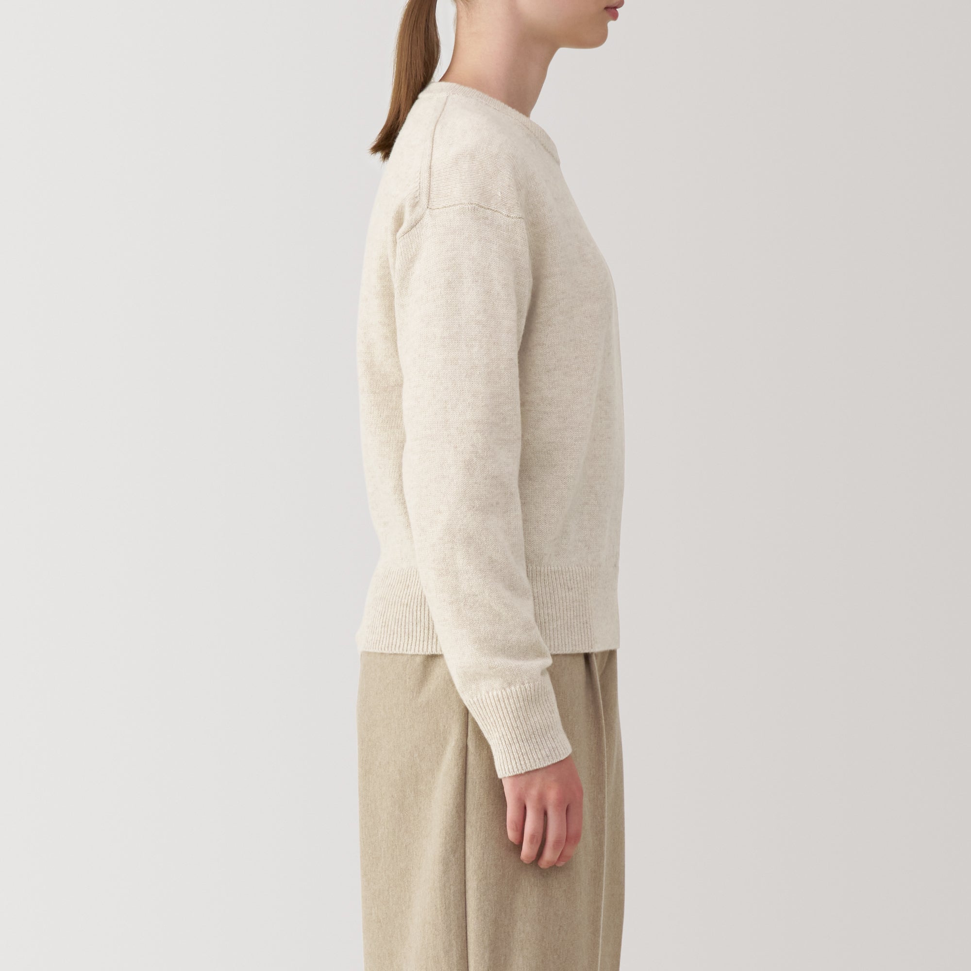 Women's Washable Mid-Gauge Crewneck Sweater