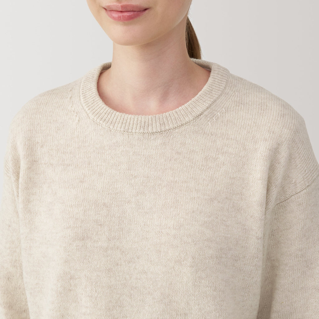 Women's Washable Mid-Gauge Crewneck Sweater