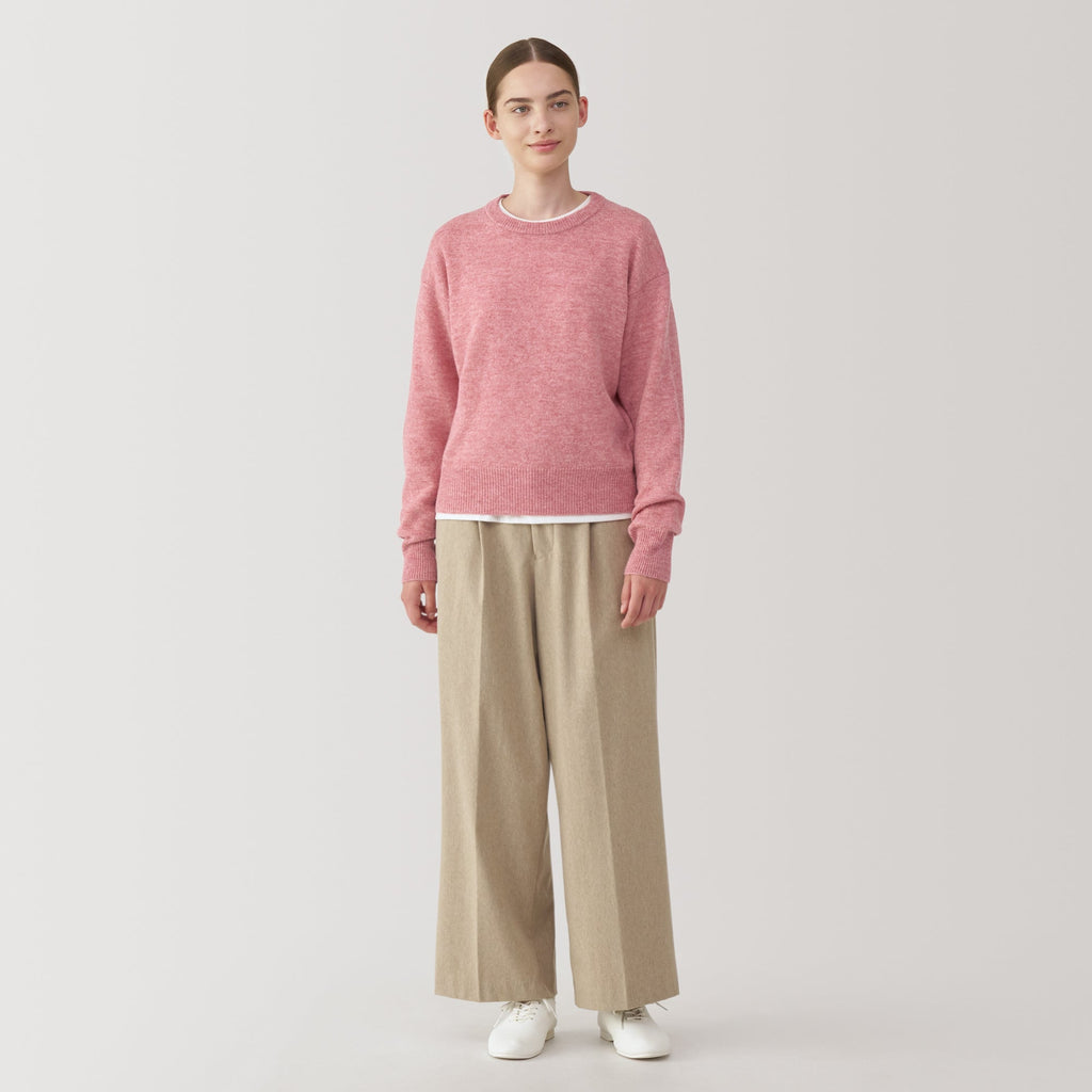 Women's Washable Mid-Gauge Crewneck Sweater