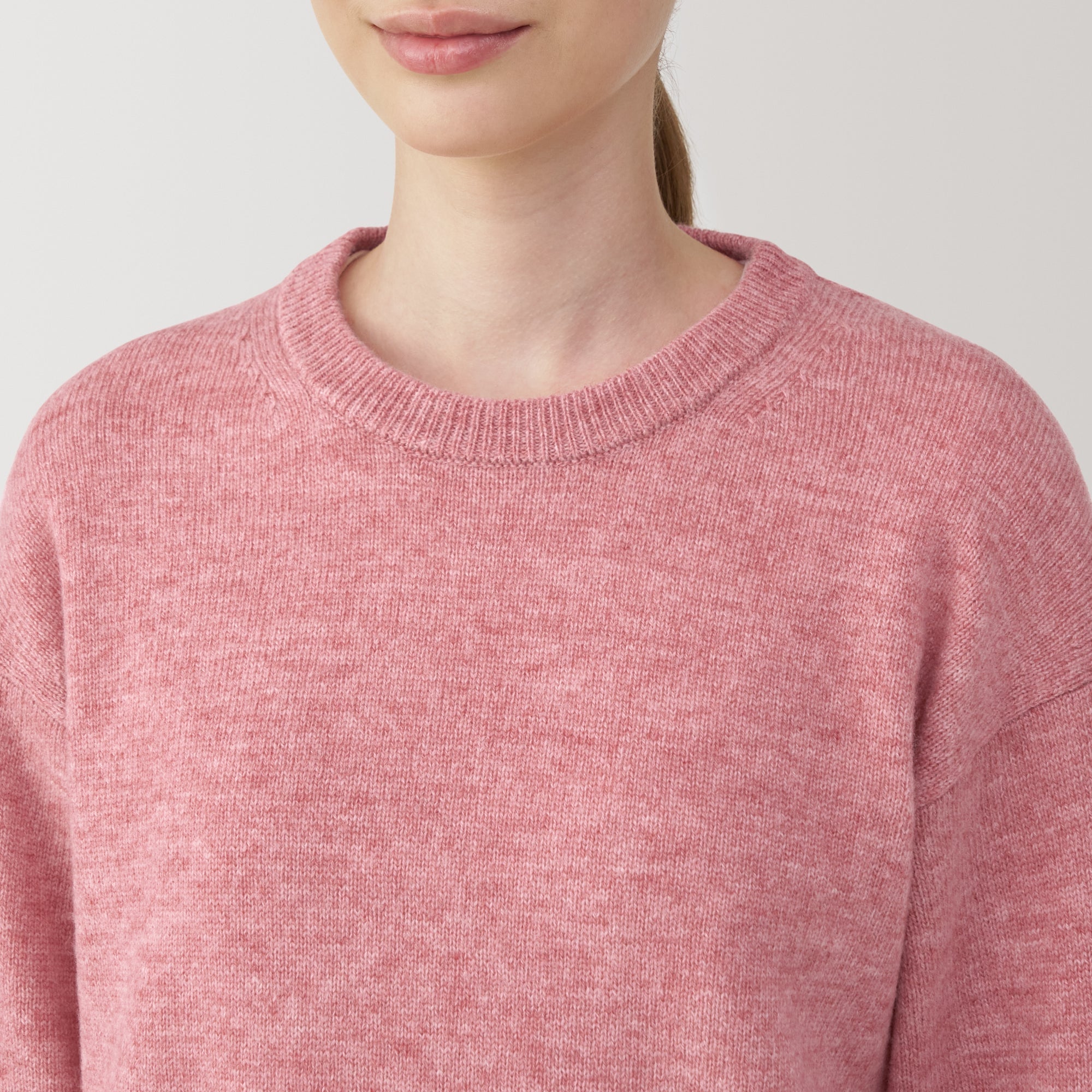 Women's Washable Mid-Gauge Crewneck Sweater