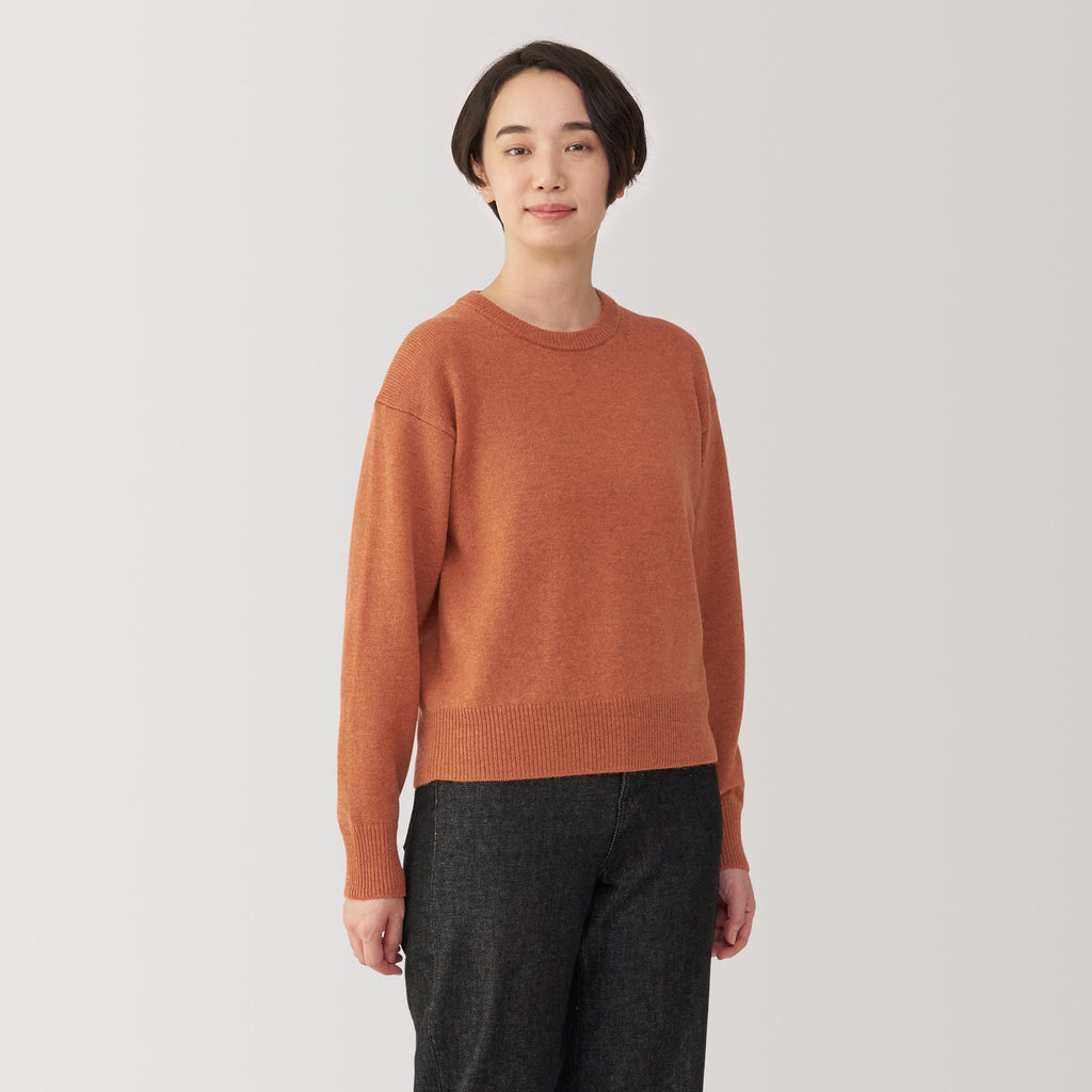 Women's Washable Mid-Gauge Crewneck Sweater