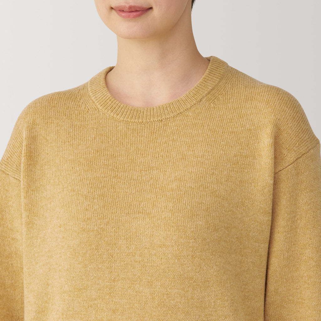 Women's Washable Mid-Gauge Crewneck Sweater