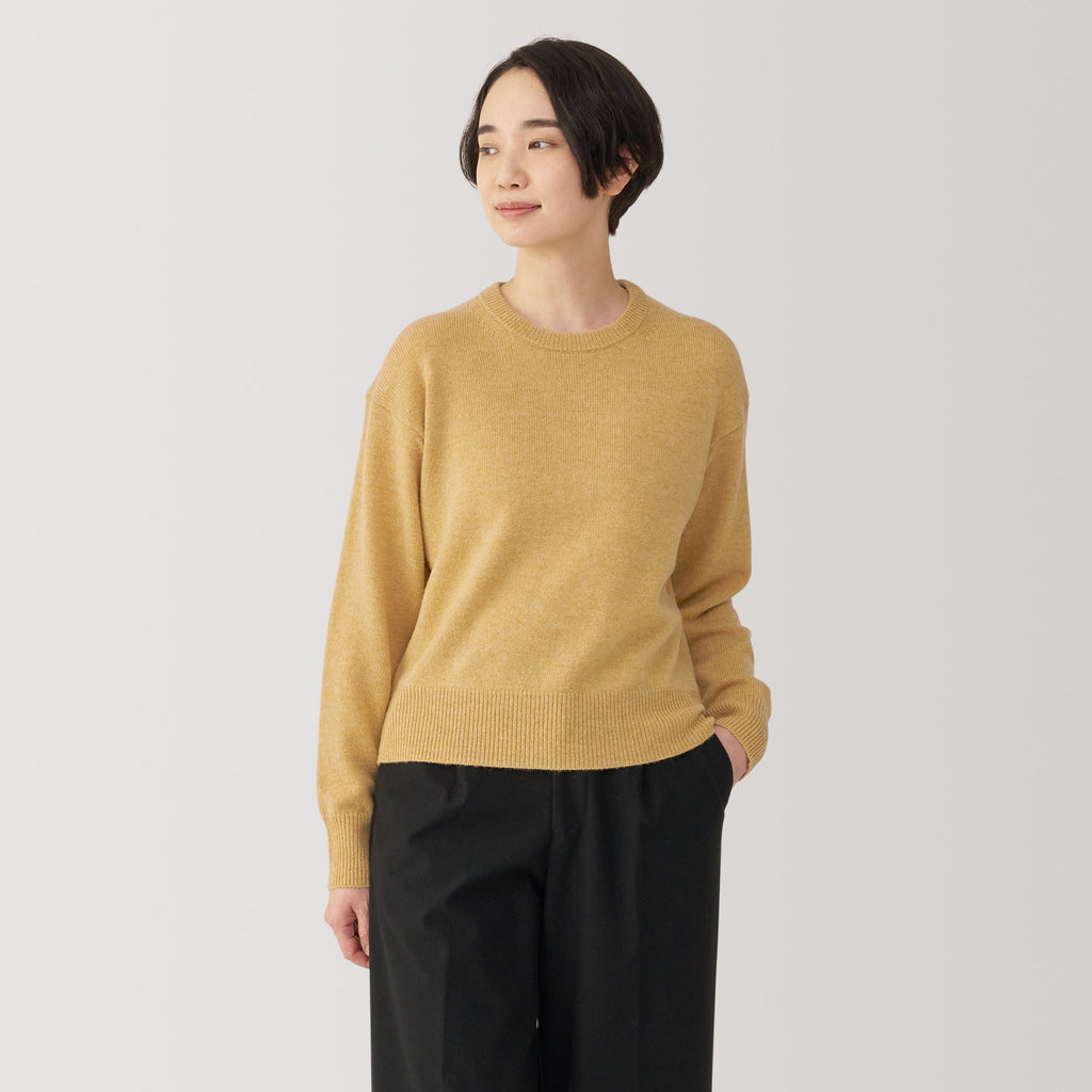 Women's Washable Mid-Gauge Crewneck Sweater