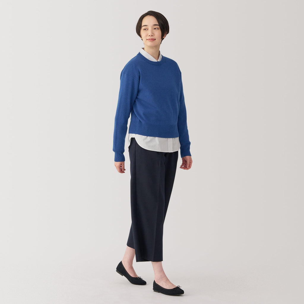 Women's Washable Mid-Gauge Crewneck Sweater