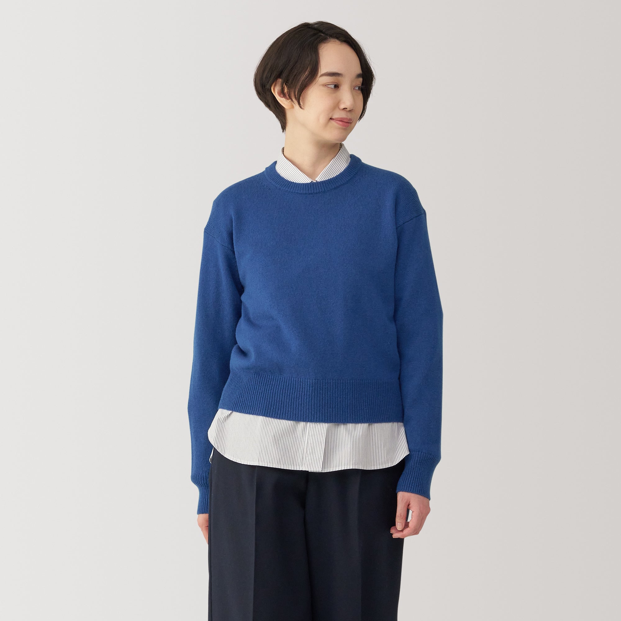 Women's Washable Mid-Gauge Crewneck Sweater