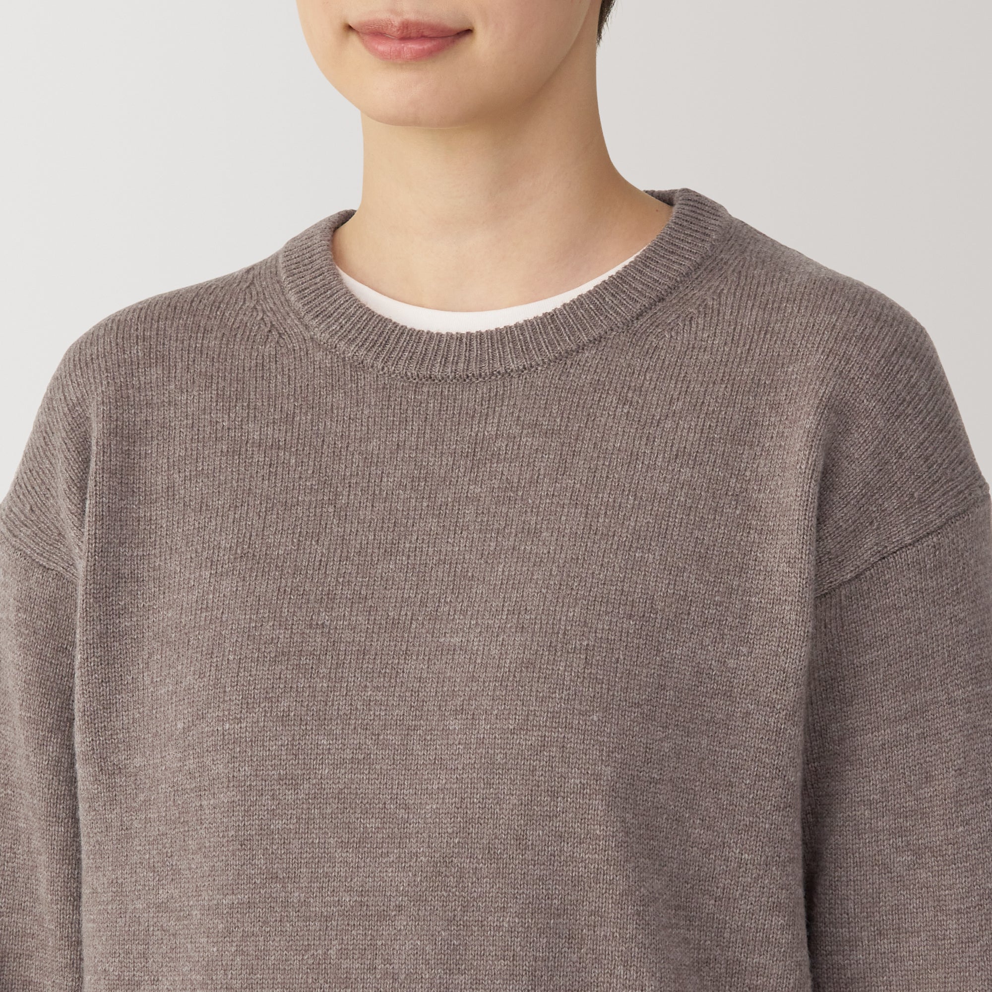 Women's Washable Mid-Gauge Crewneck Sweater
