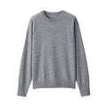 Women's Washable High Gauge Wool Crew Neck Sweater