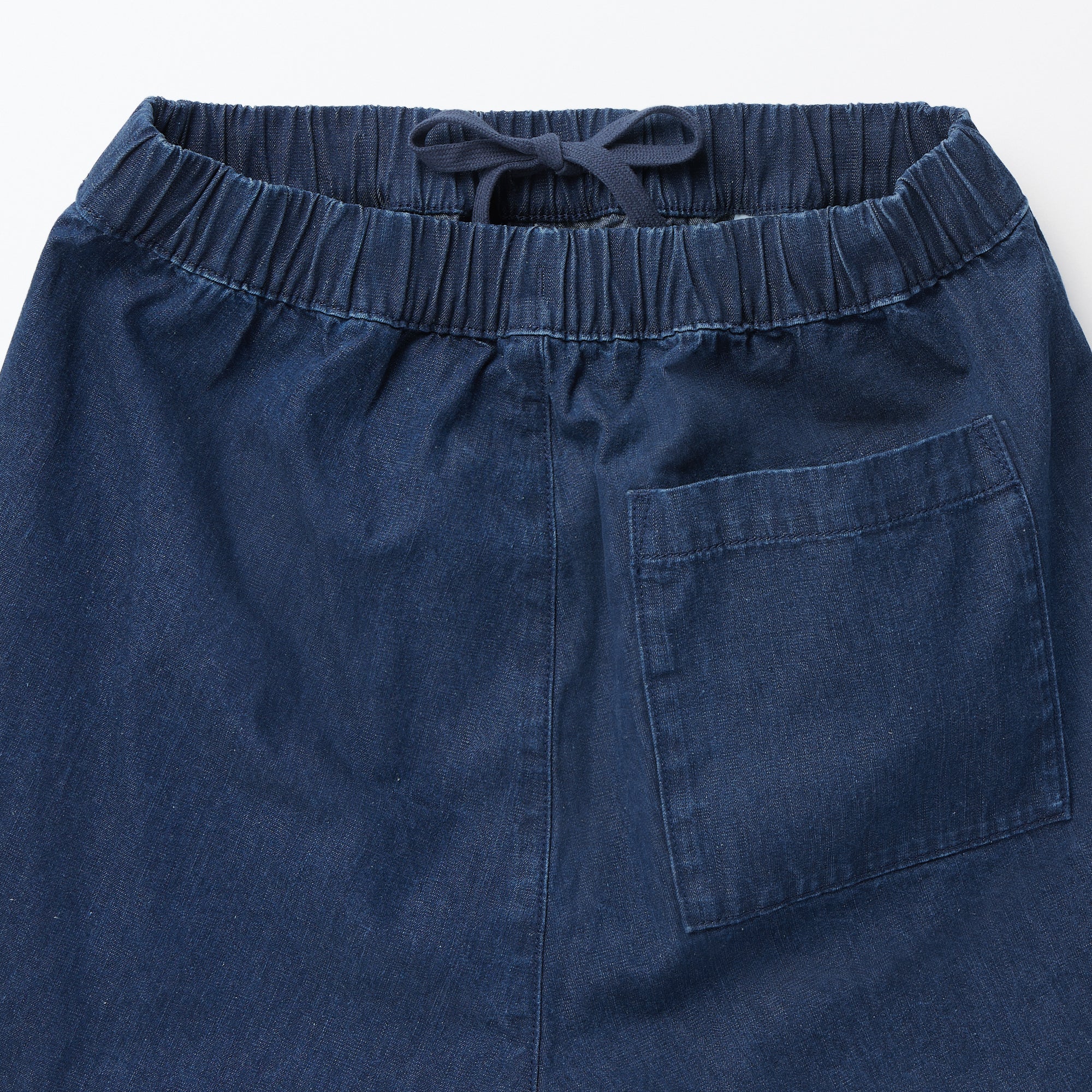 Women's Washed Denim Easy Tapered Pants