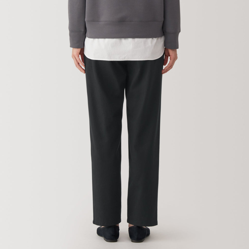 Women's Washed Denim Easy Tapered Pants