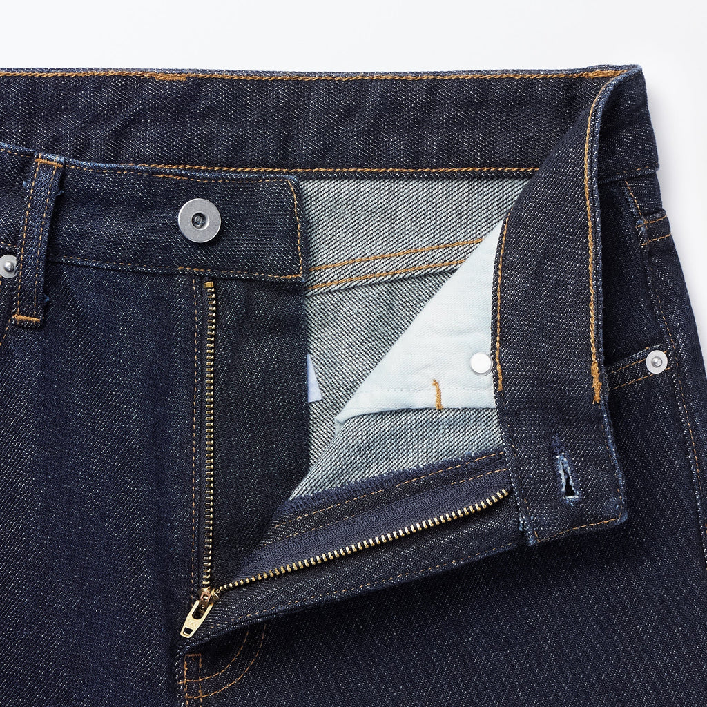 Women's Kapok Blend Denim Straight Pants