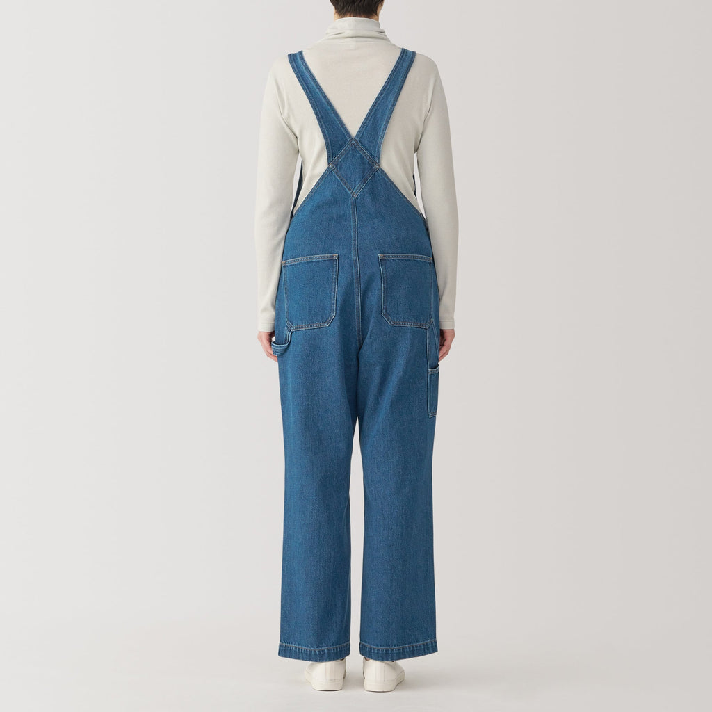 Women's Kapok Blend Denim Overalls