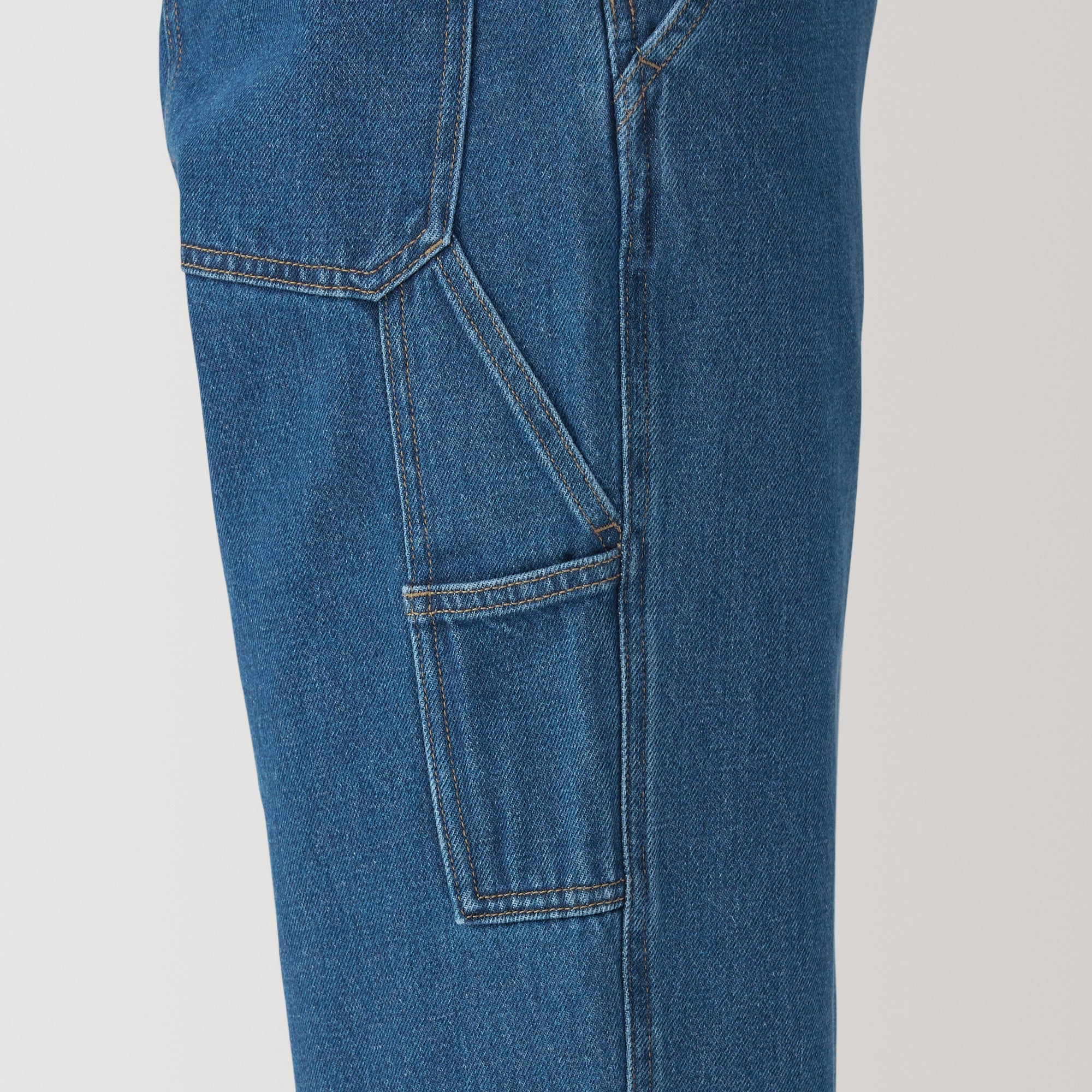Women's Kapok Blend Denim Overalls