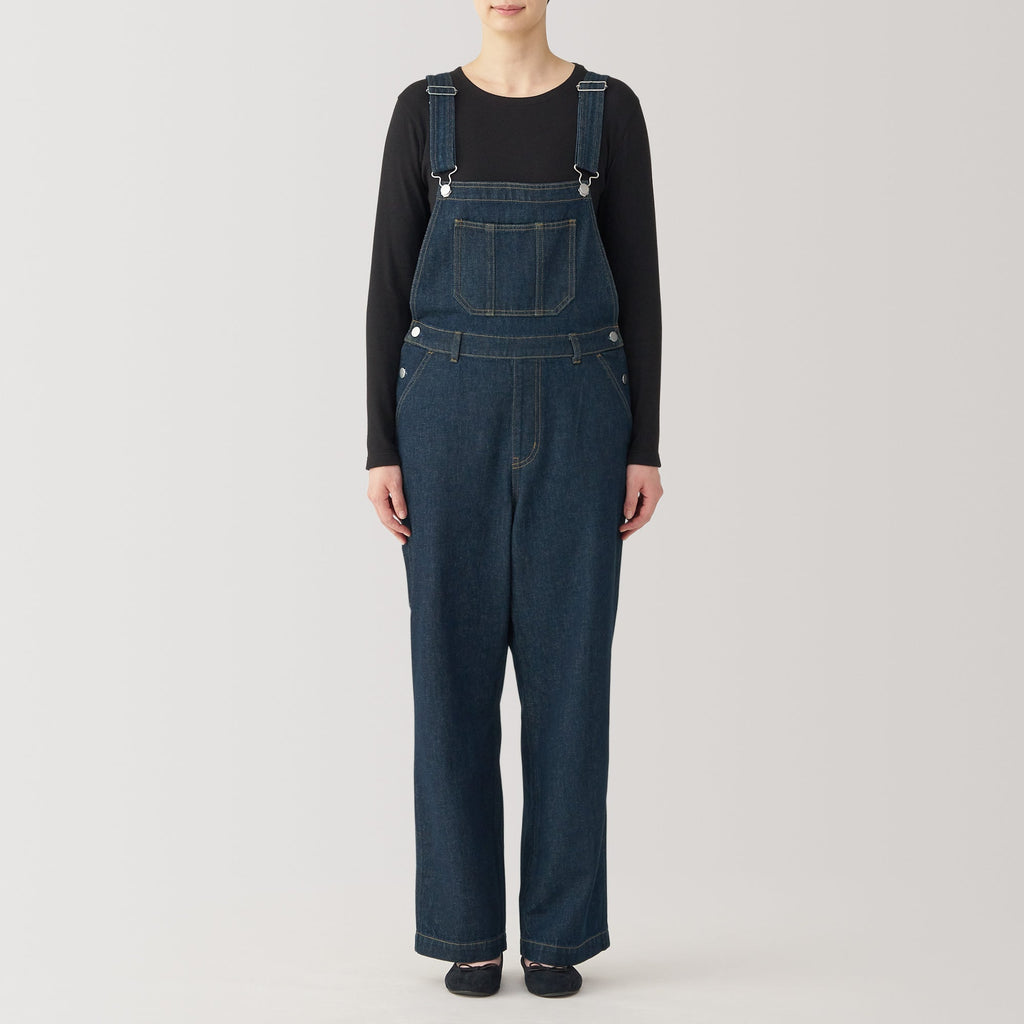 Women's Kapok Blend Denim Overalls