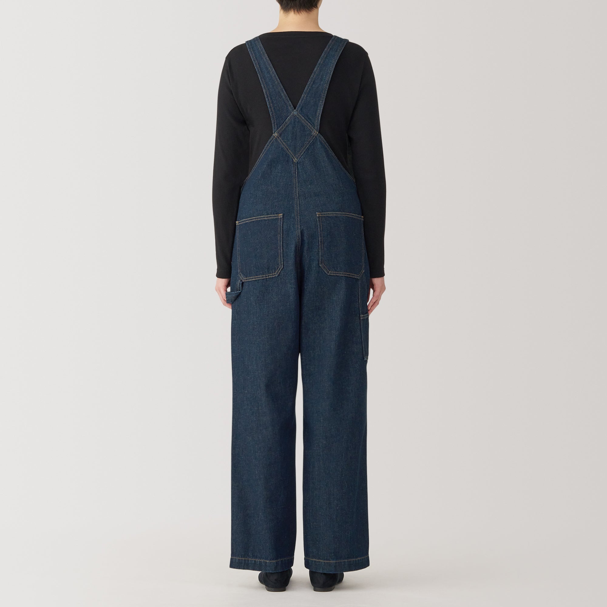 Women's Kapok Blend Denim Overalls