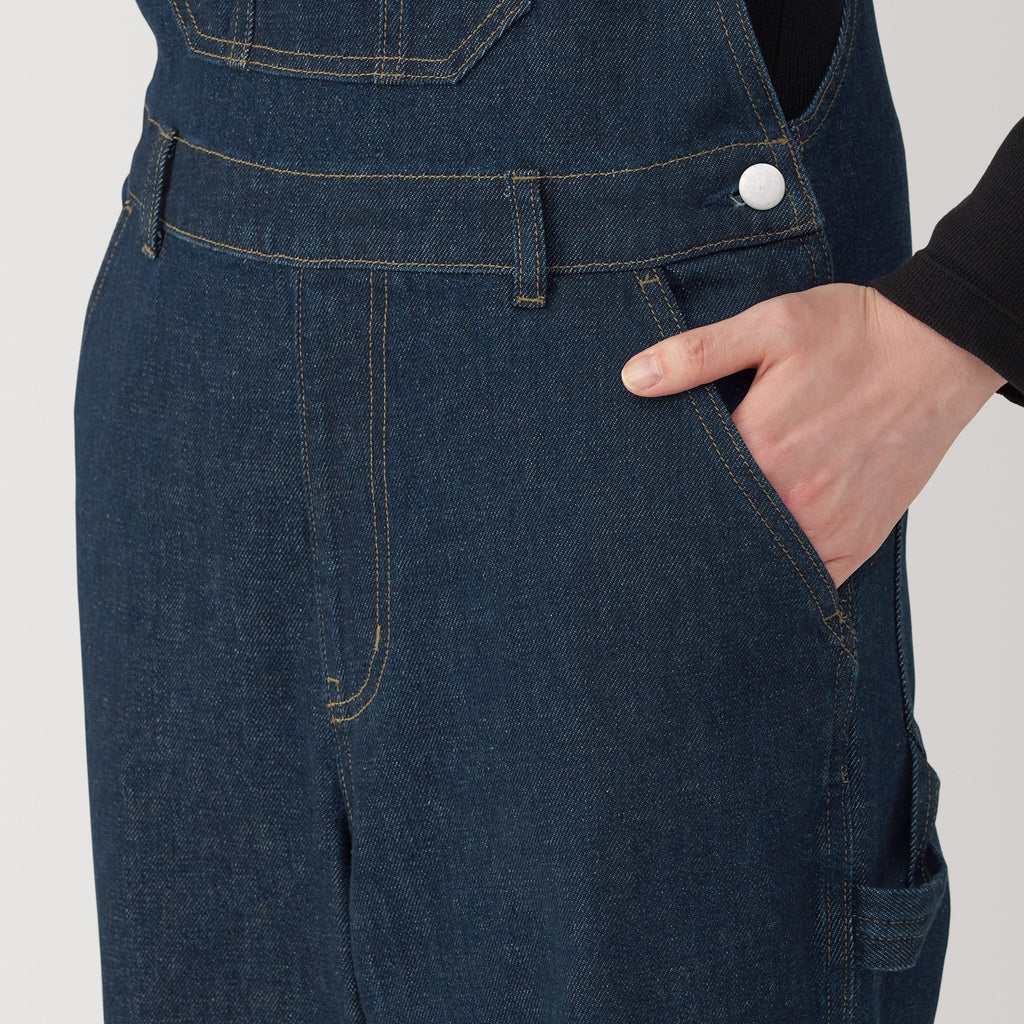 Women's Kapok Blend Denim Overalls