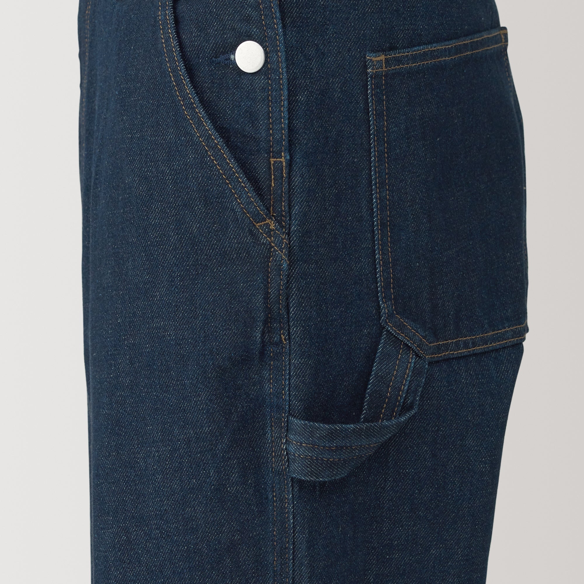 Women's Kapok Blend Denim Overalls
