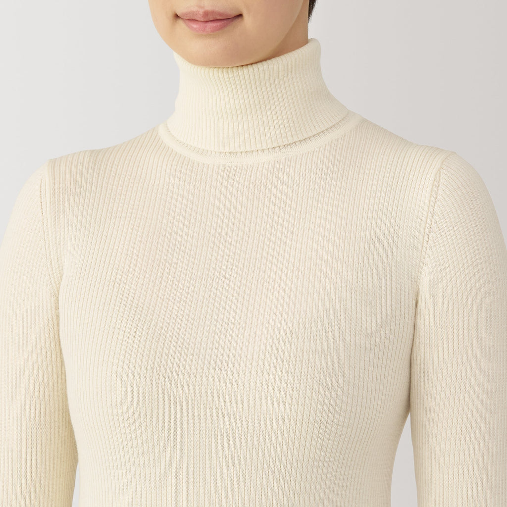 Women's Washable High Gauge Turtleneck Sweater