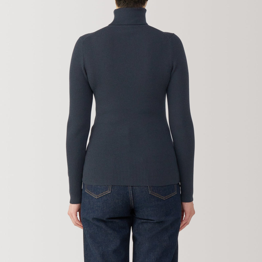 Women's Washable High Gauge Turtleneck Sweater