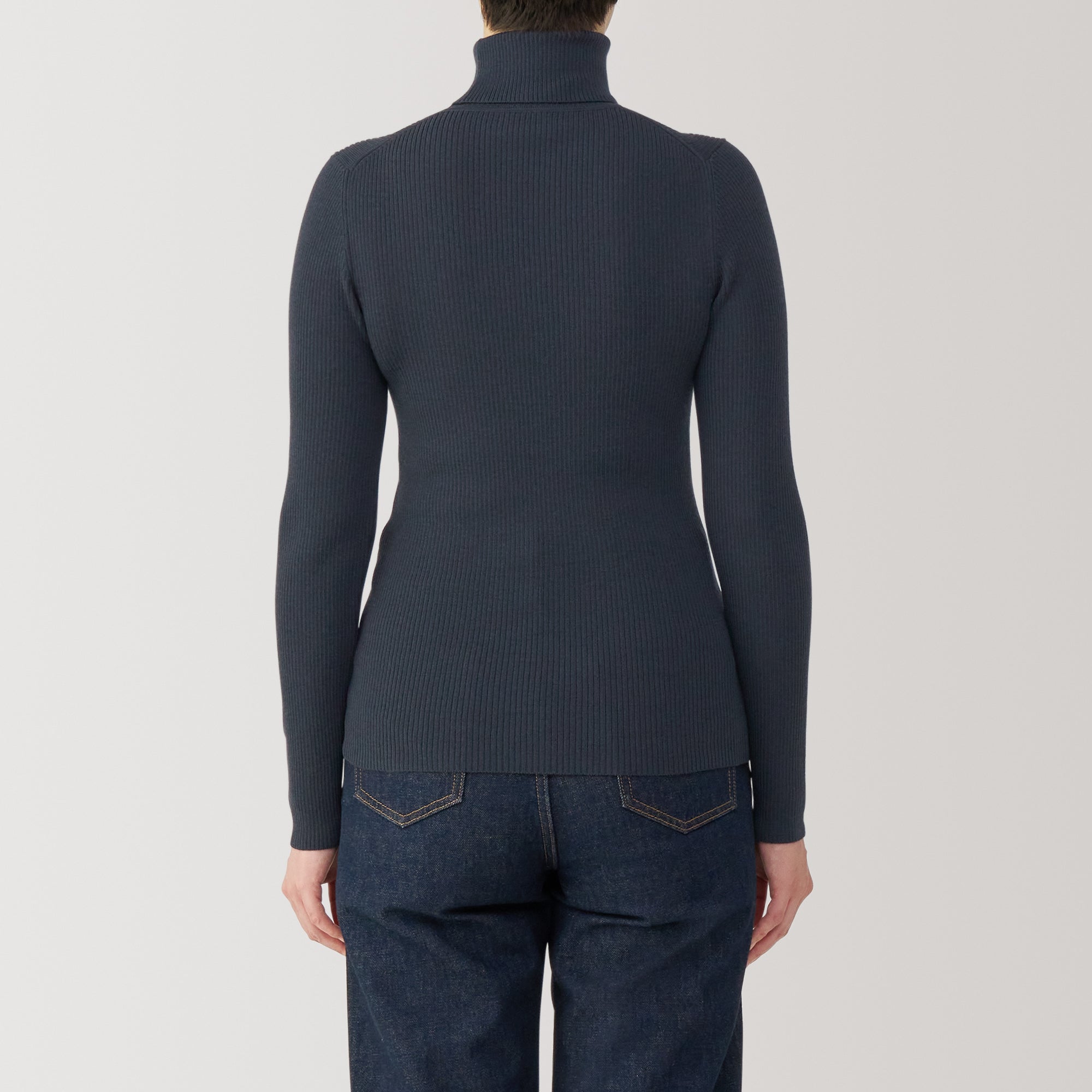 Women's Washable High Gauge Turtleneck Sweater