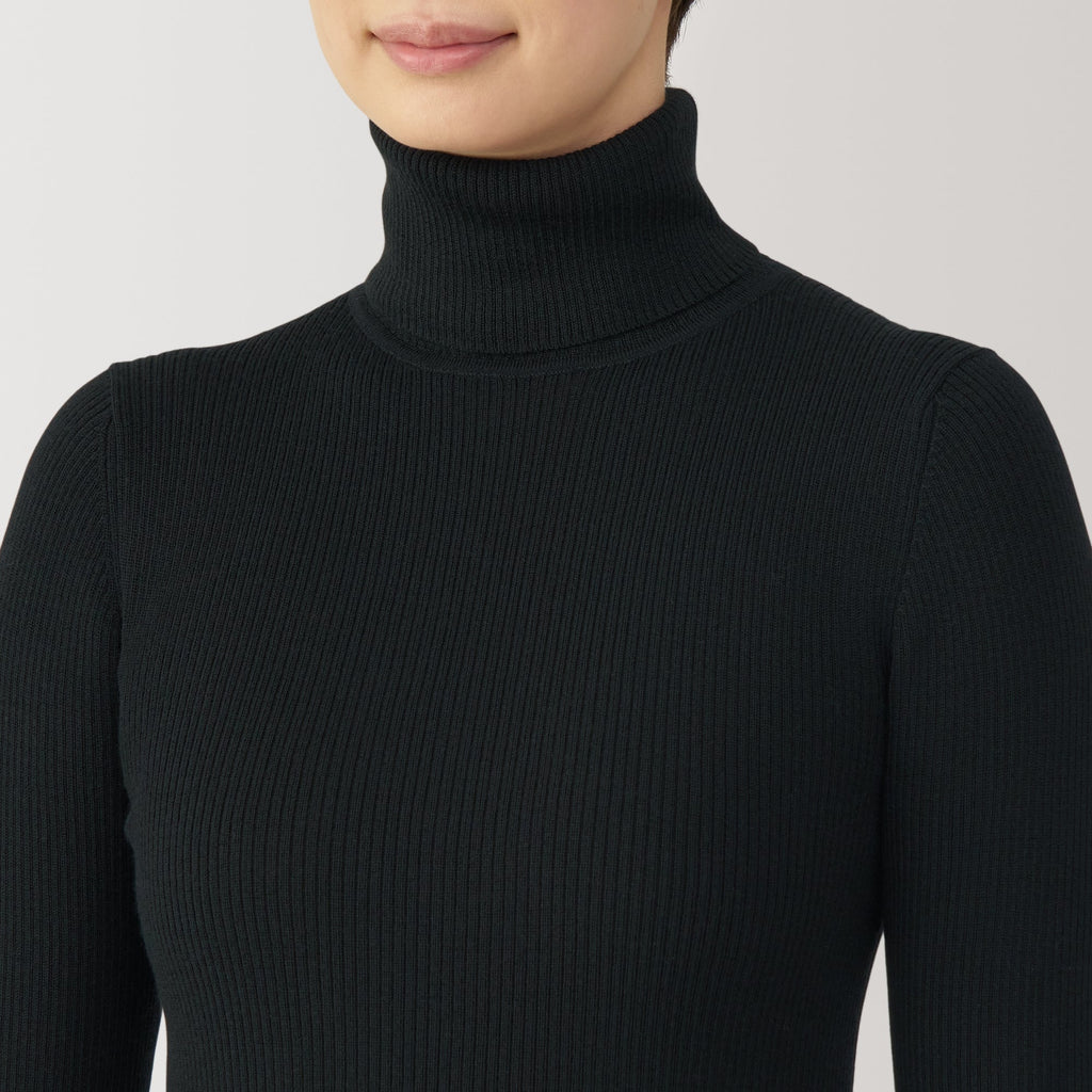 Women's Washable High Gauge Turtleneck Sweater