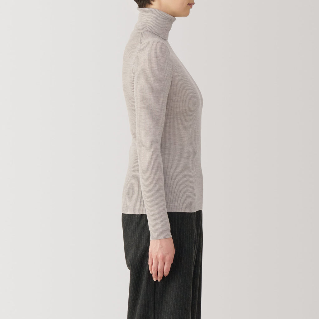 Women's Washable High Gauge Turtleneck Sweater