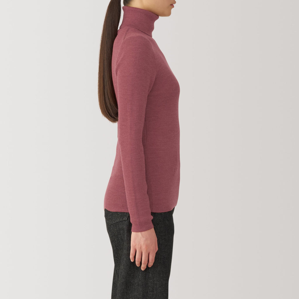 Women's Washable High Gauge Turtleneck Sweater
