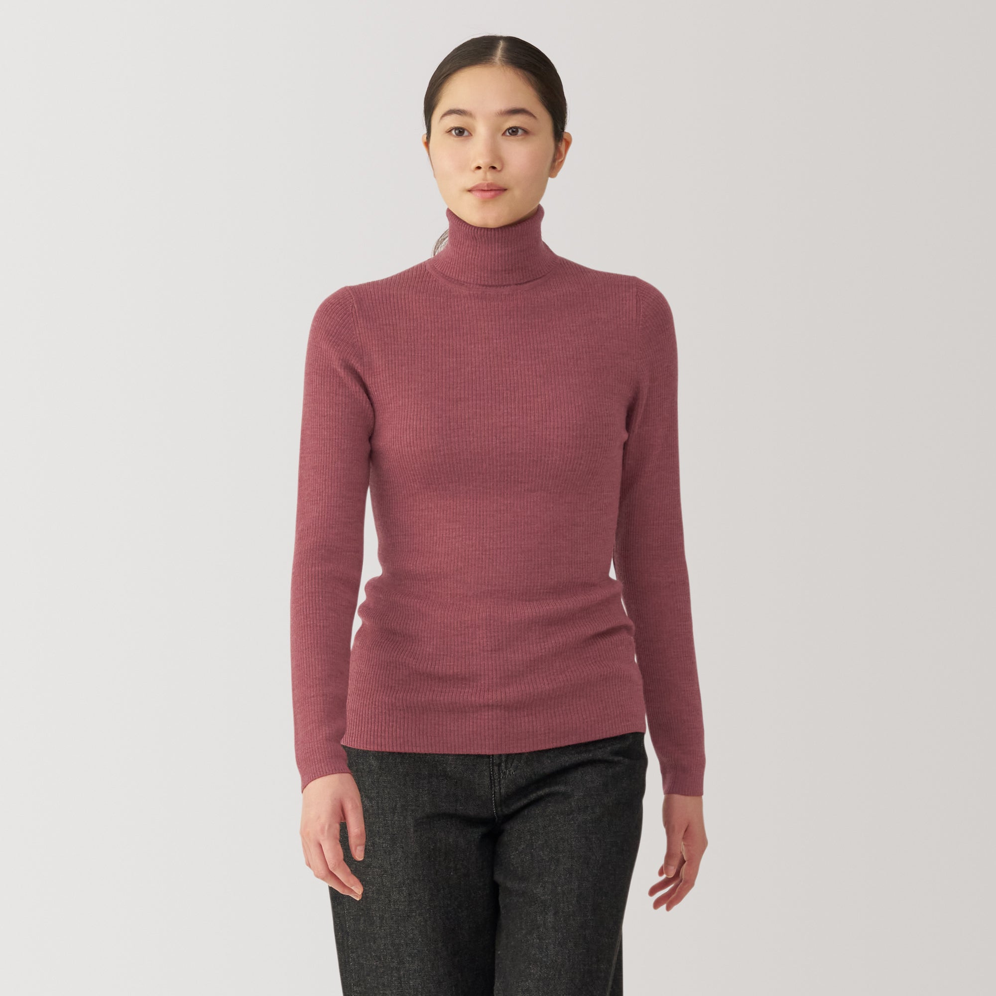 Women's Washable High Gauge Turtleneck Sweater
