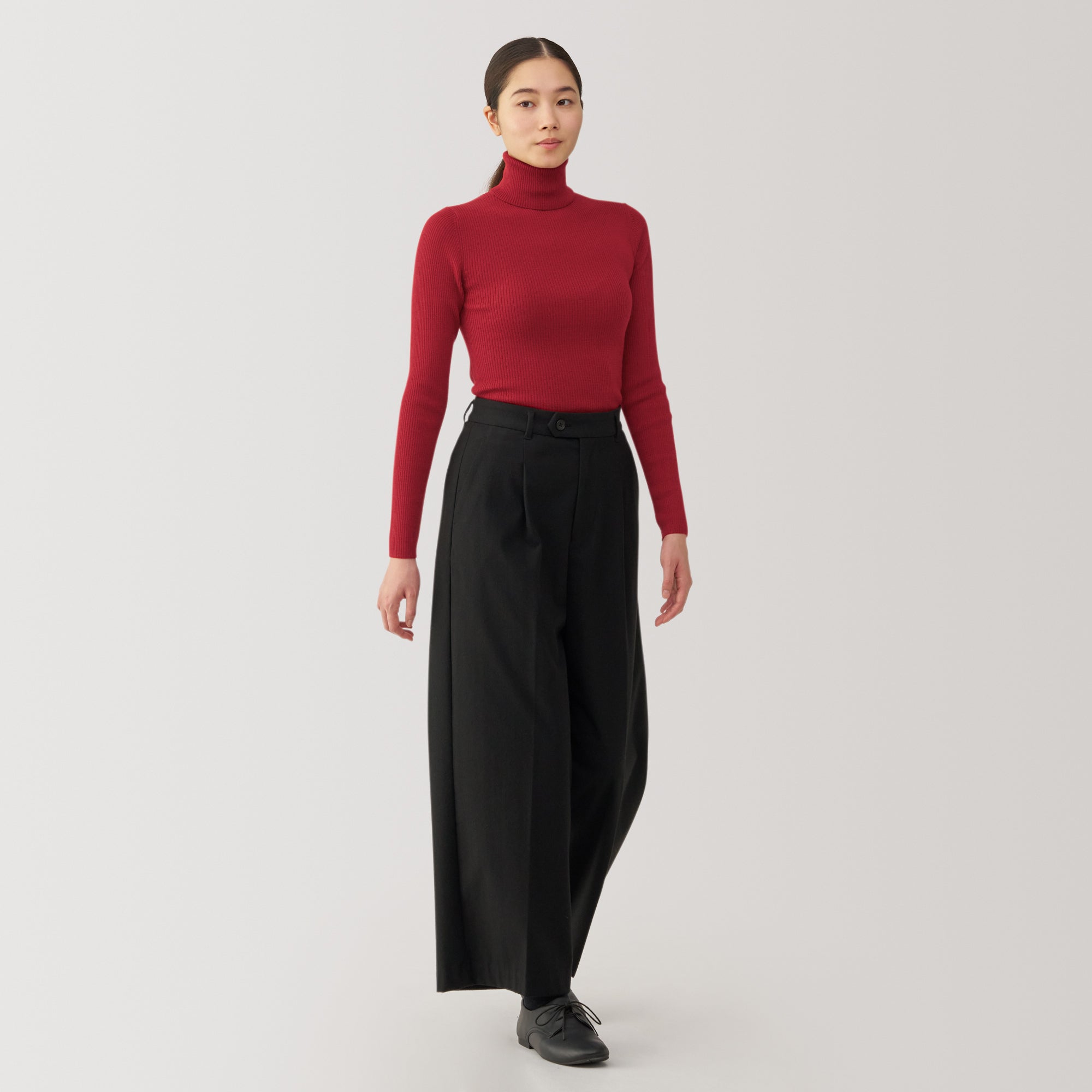Women's Washable High Gauge Turtleneck Sweater