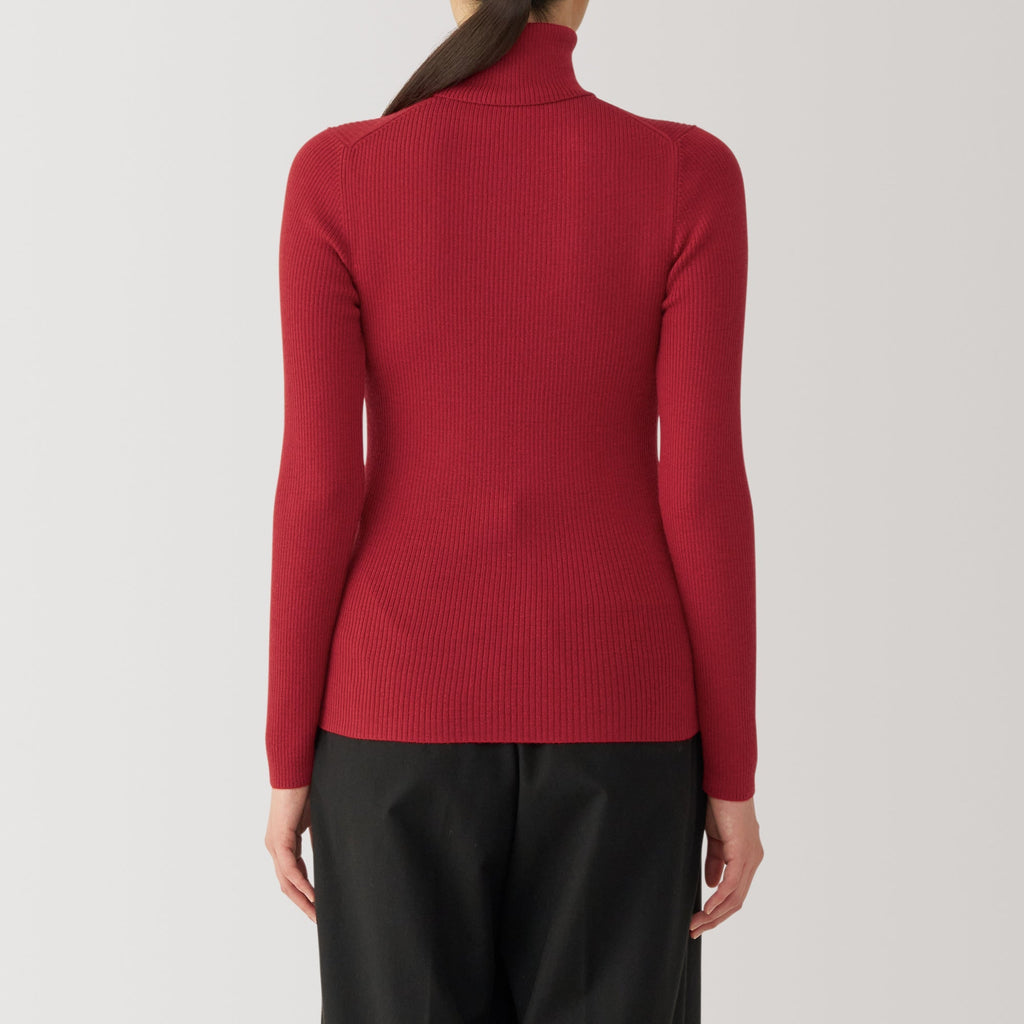 Women's Washable High Gauge Turtleneck Sweater