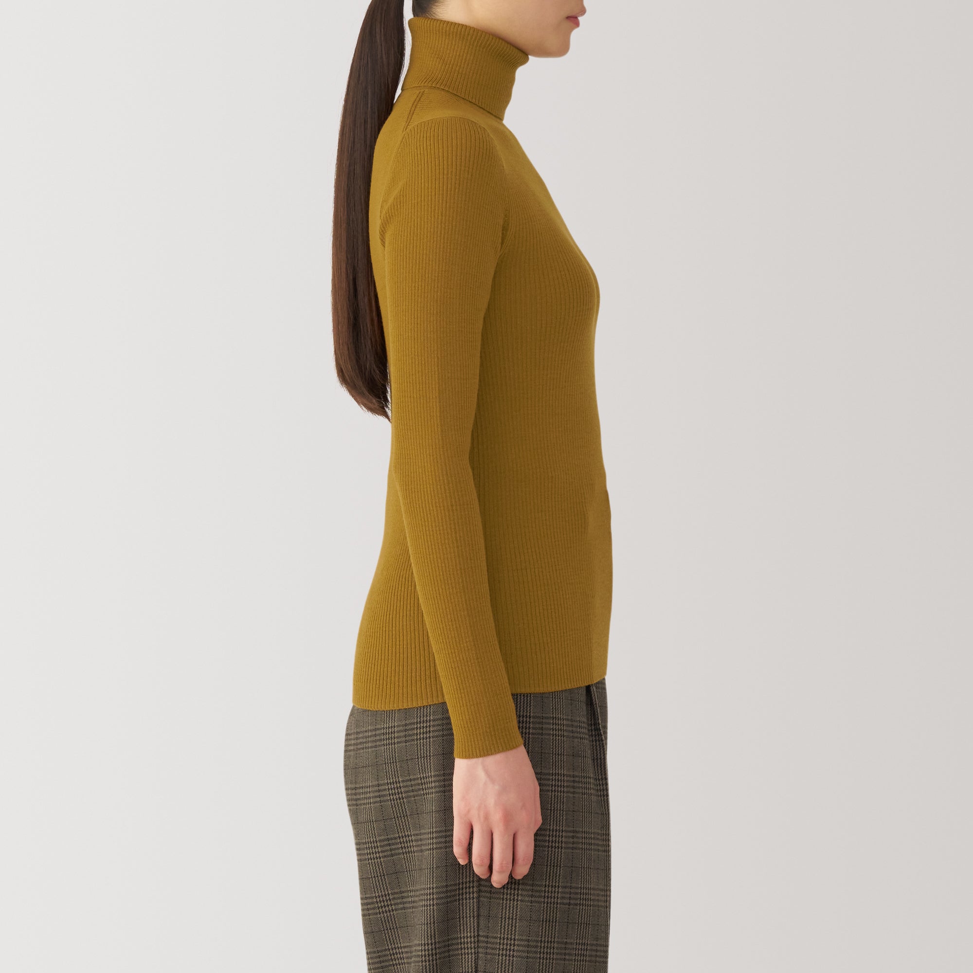 Women's Washable High Gauge Turtleneck Sweater