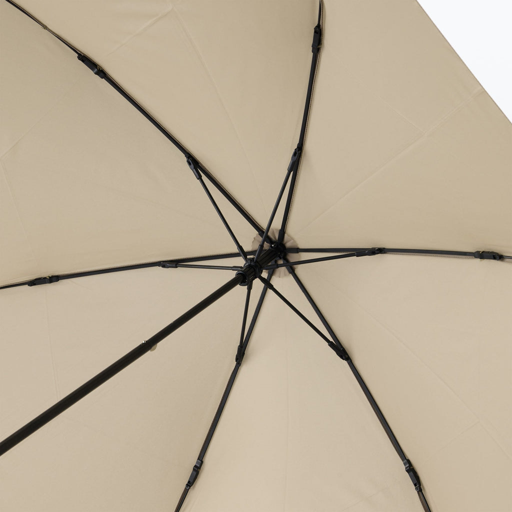 All-Weather 2-Way Foldable Umbrella - Beige