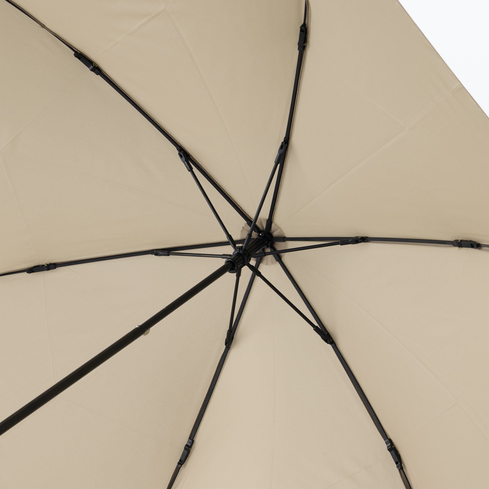 All-Weather 2-Way Foldable Umbrella - Beige