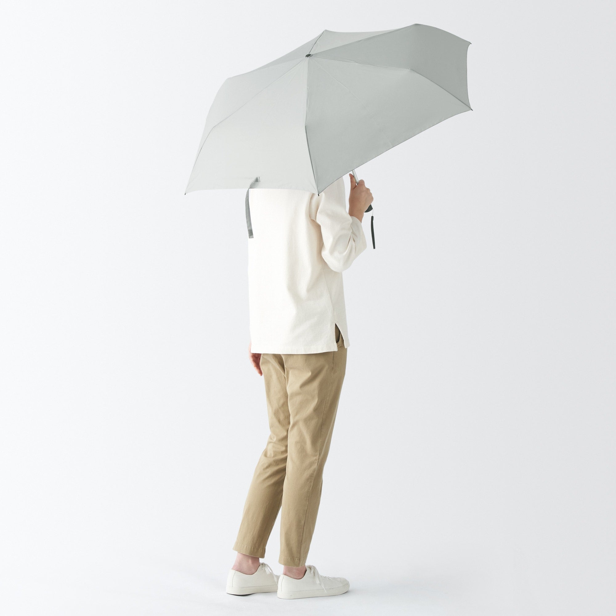 All-Weather Foldable Umbrella Black