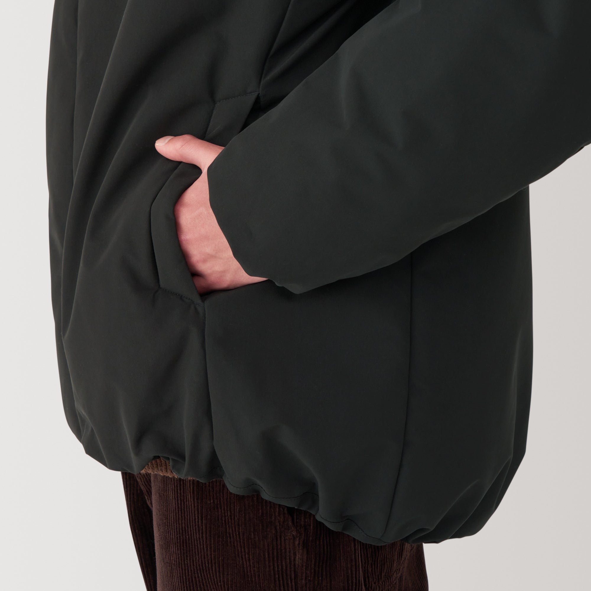 Men's Padded Hooded Jacket