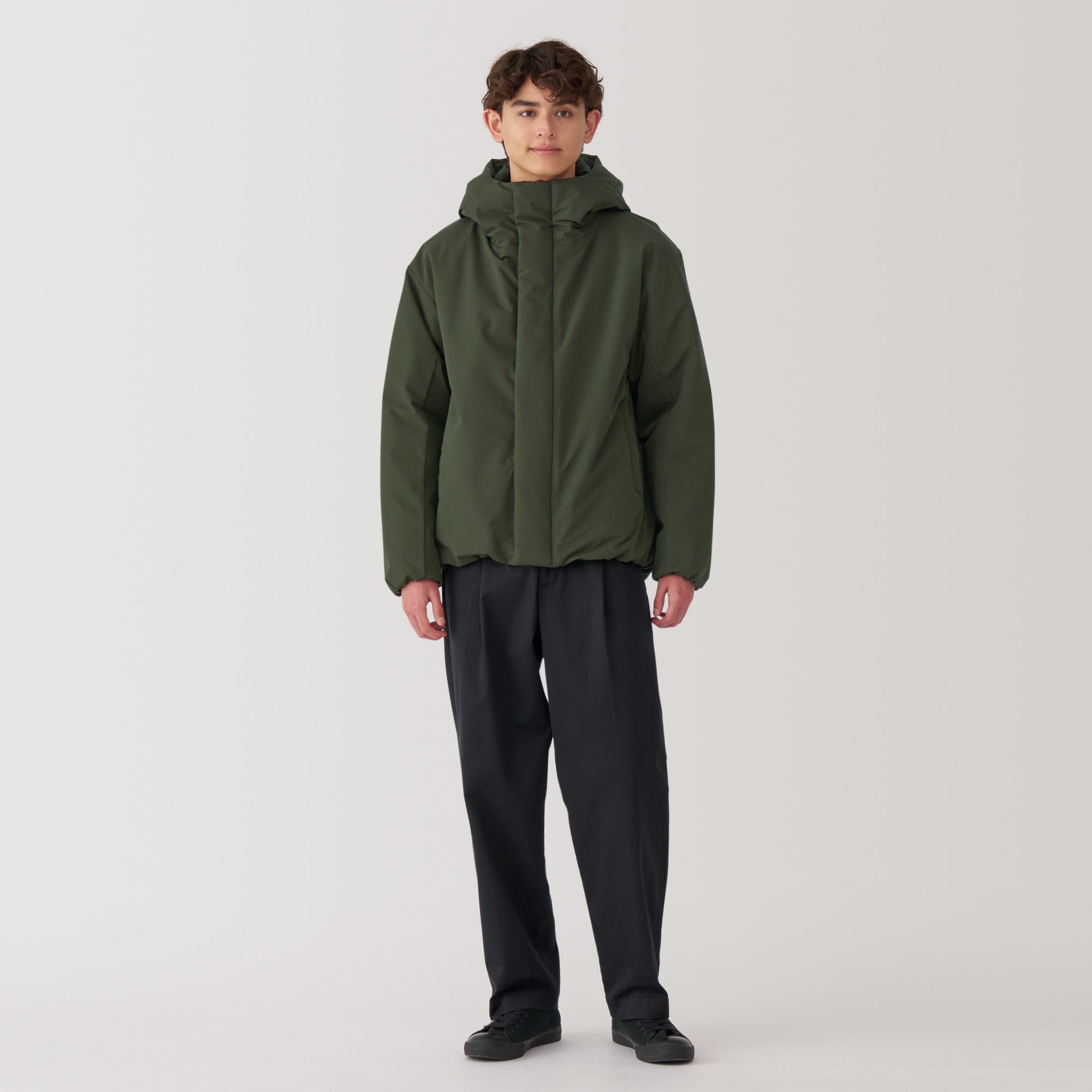 Men's Padded Hooded Jacket