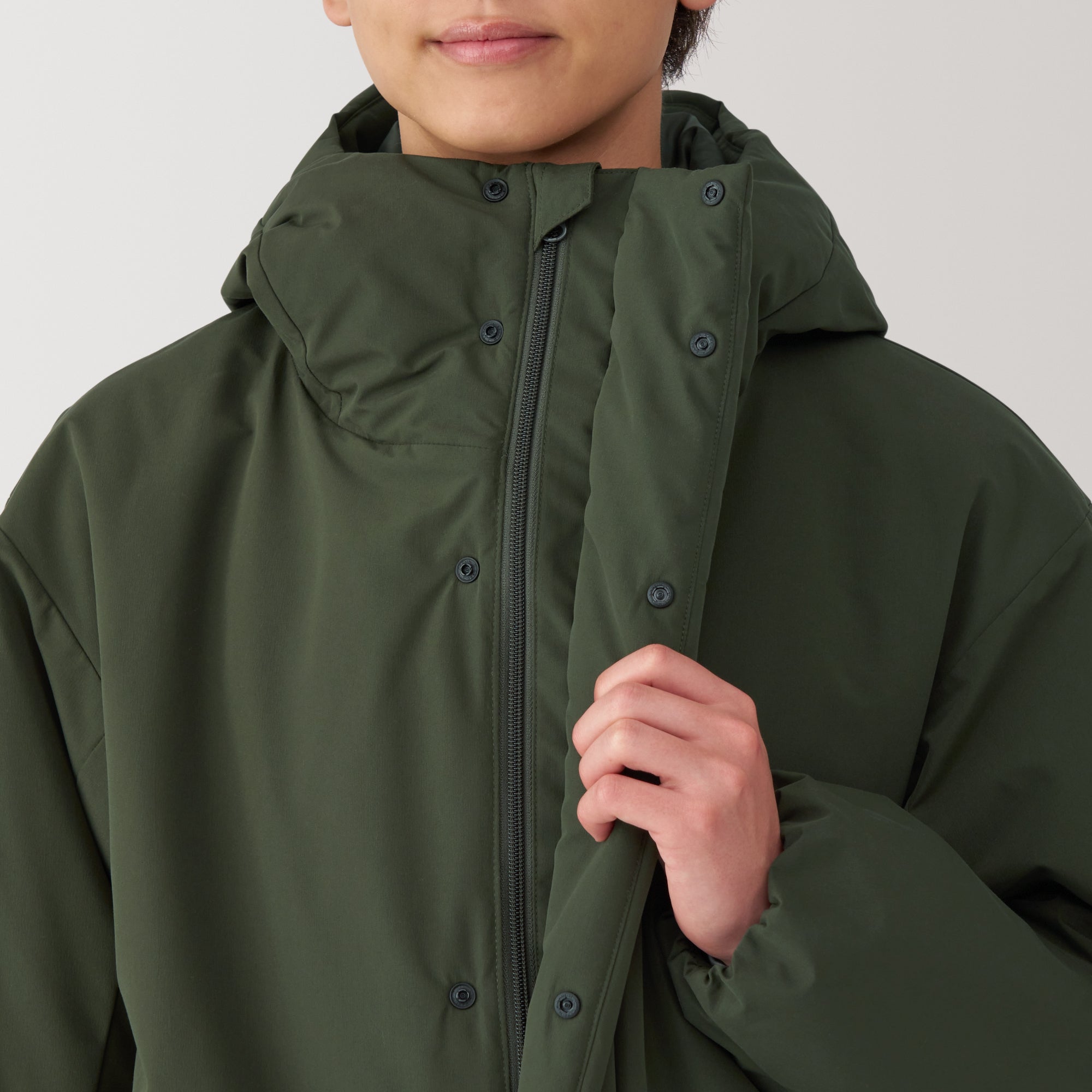 Men's Padded Hooded Jacket