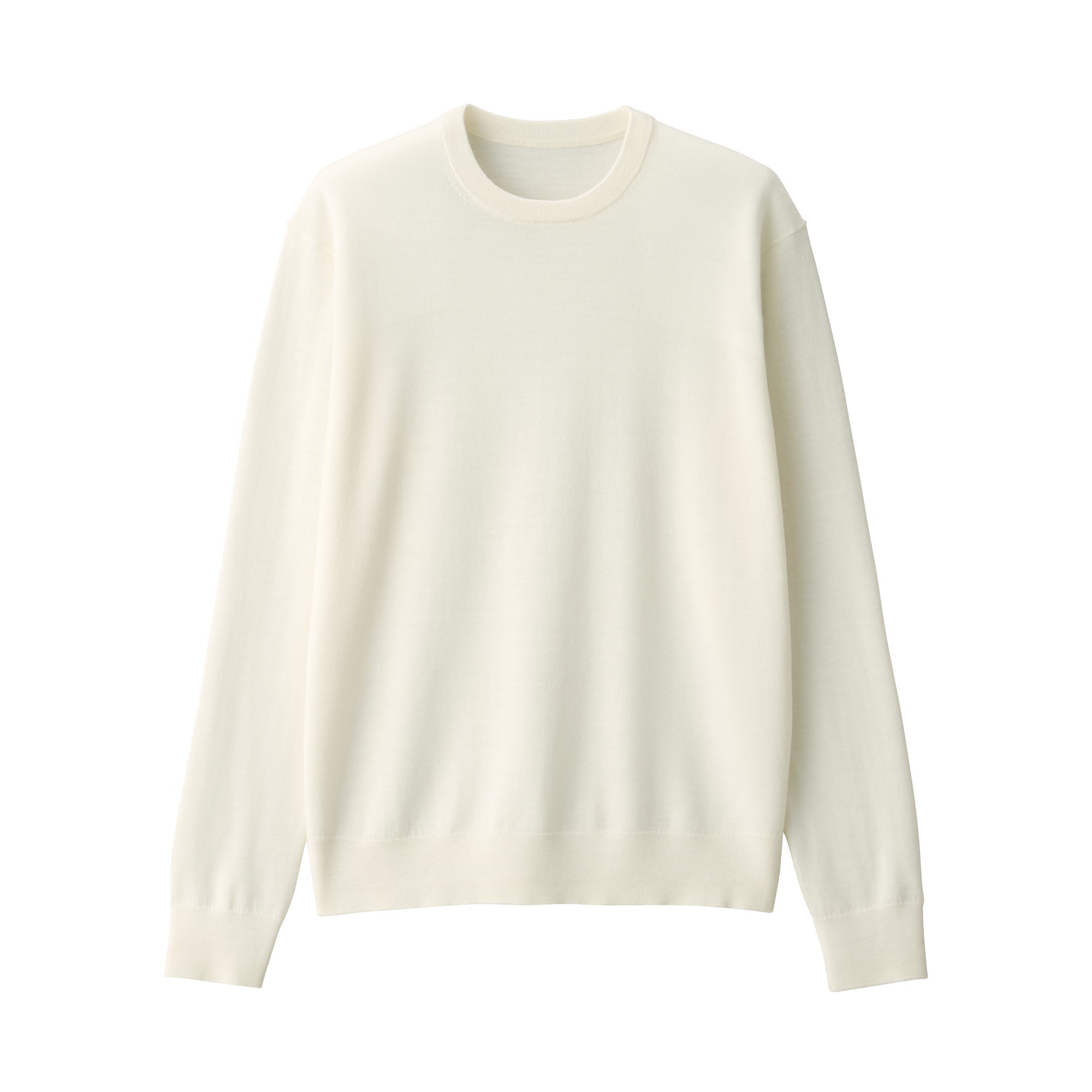 Men's Washable High-Gauge Crewneck Sweater
