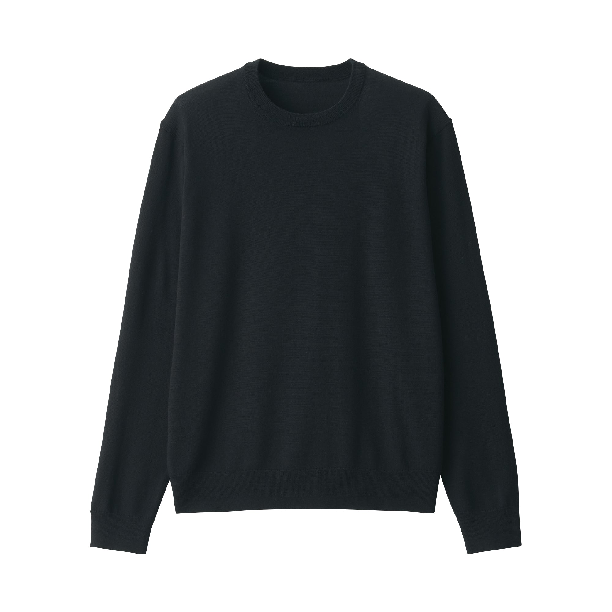 Men's Washable High-Gauge Crewneck Sweater