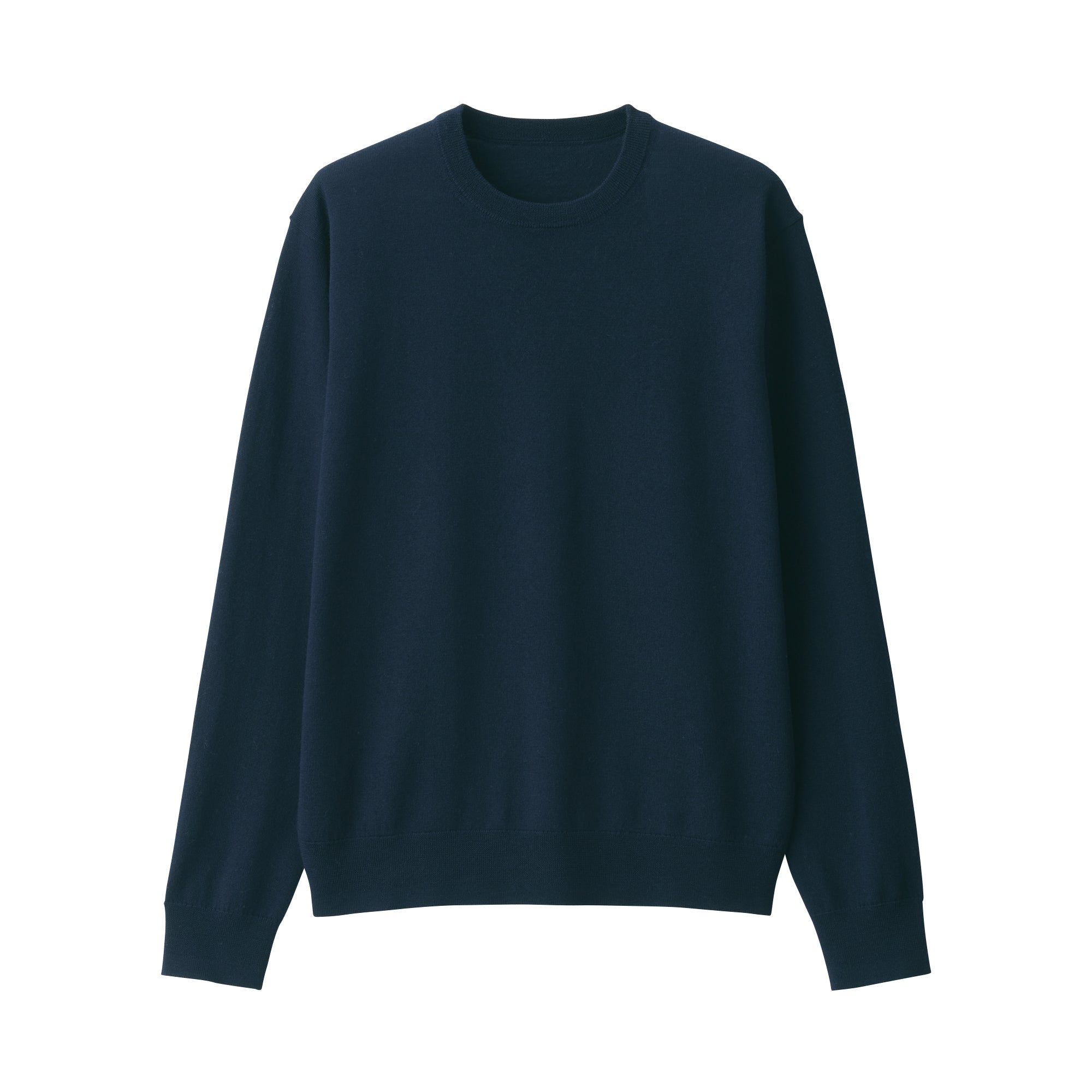 Men's Washable High-Gauge Crewneck Sweater