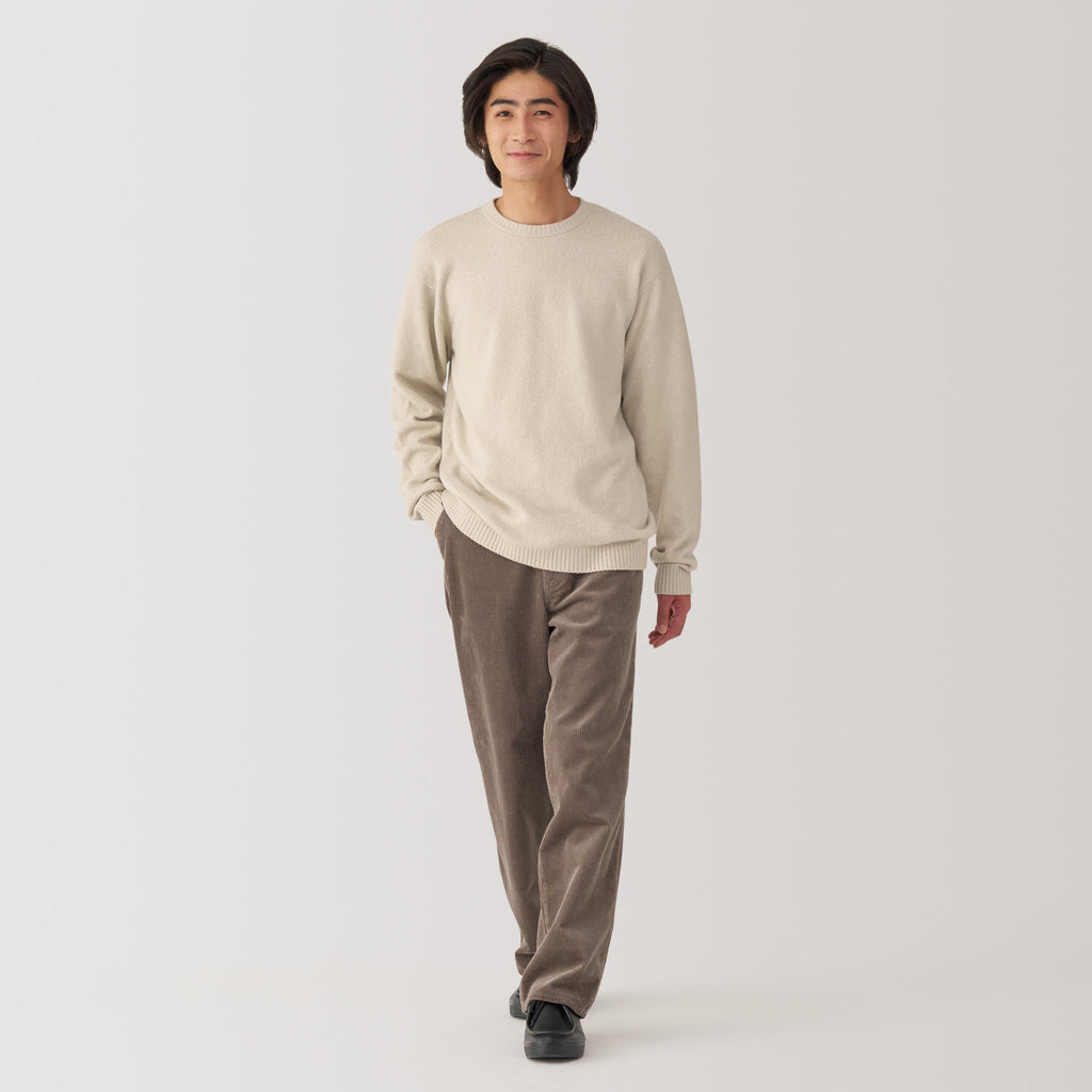 Men's Soy Fiber Mid-Gauge Crewneck Sweater