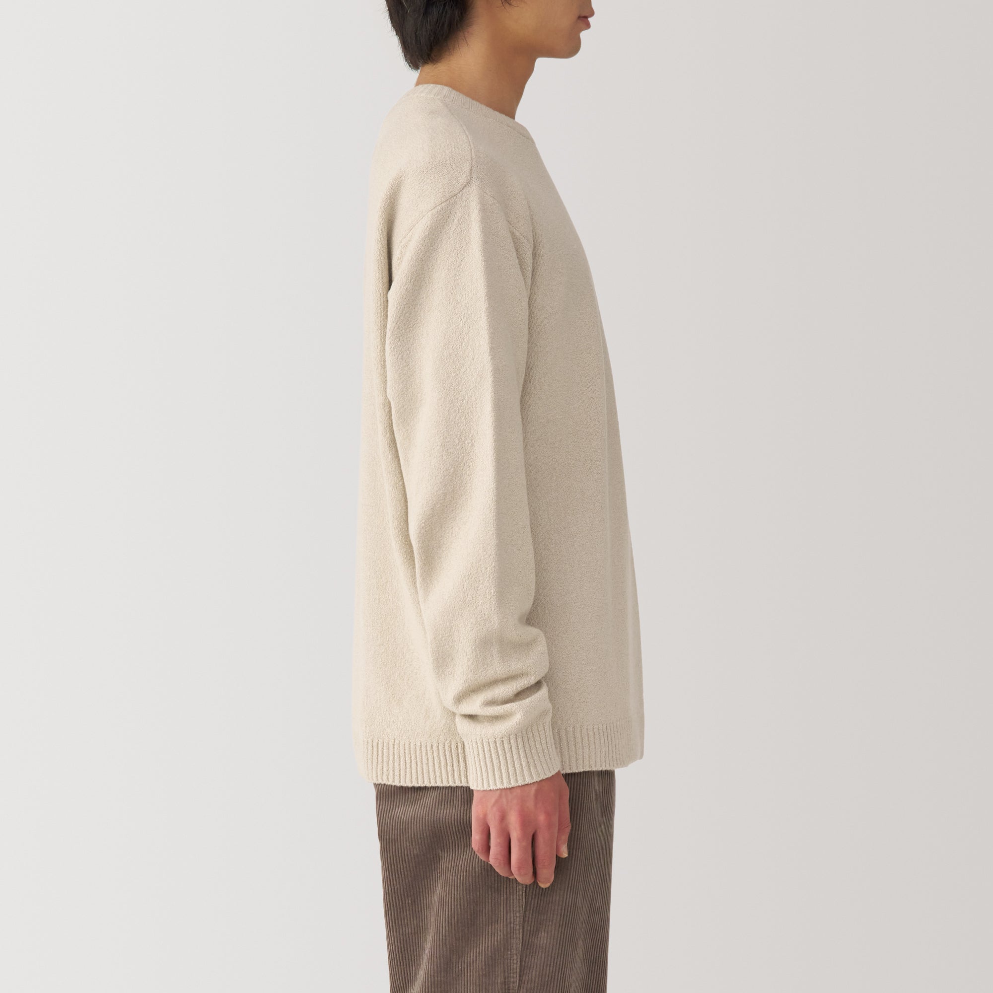 Men's Soy Fiber Mid-Gauge Crewneck Sweater
